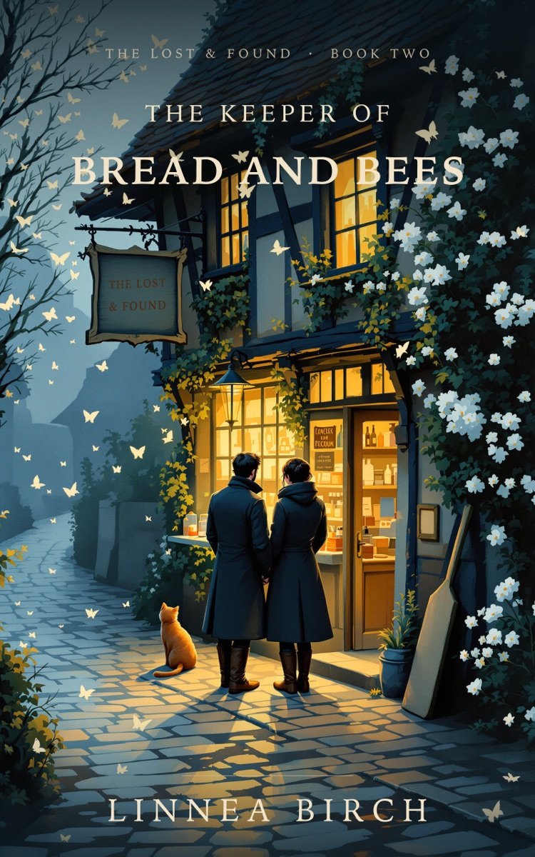 Cover of The Keeper of Bread and Bees by Linnea Birch, The Lost & Found Book Two
